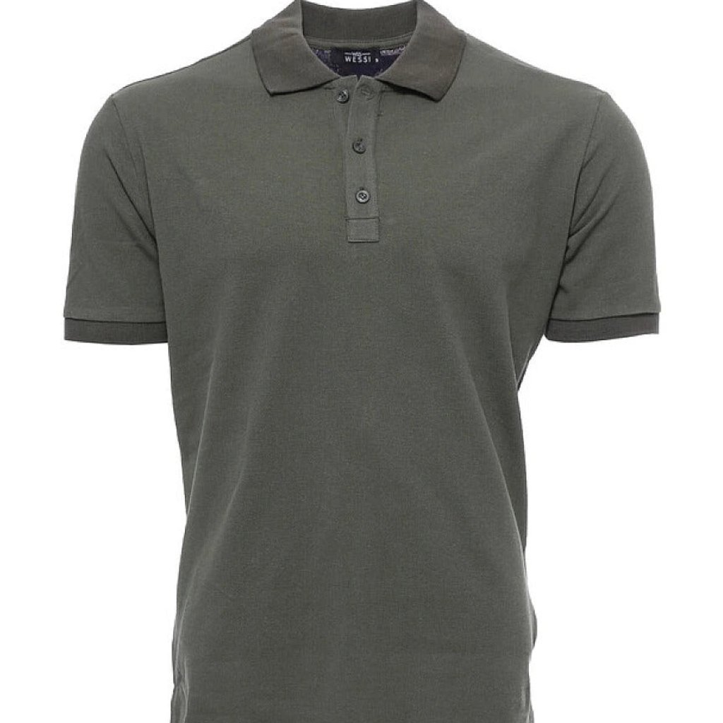 Wessi Olive Green Short Sleeve Polo